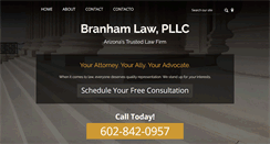 Desktop Screenshot of branhamlaw.com
