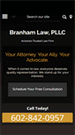 Mobile Screenshot of branhamlaw.com